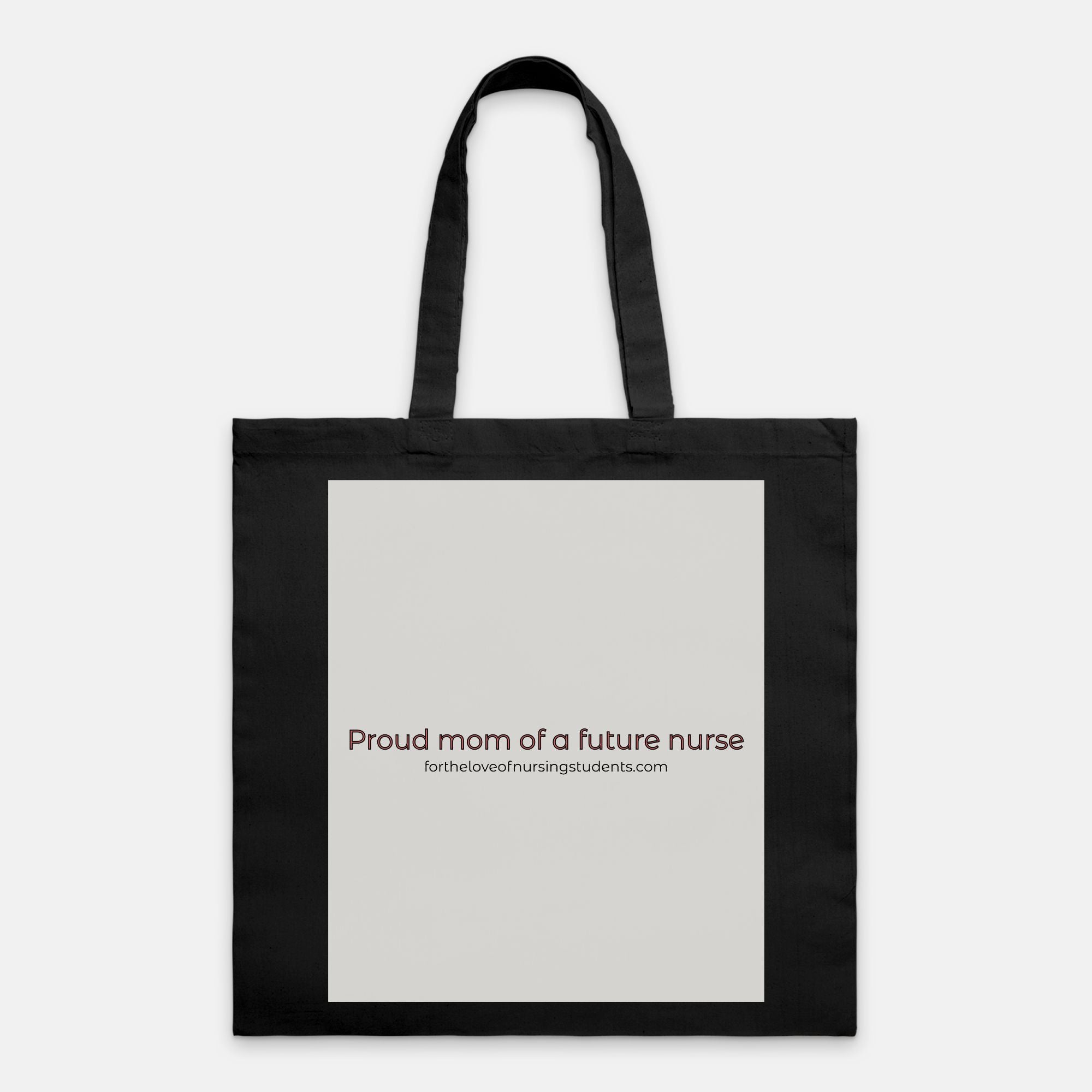 Proud Mom of a Future Nurse Tote Bag – Nursing Student Mom Gift – Future RN Gift – Nursing School Support Gift